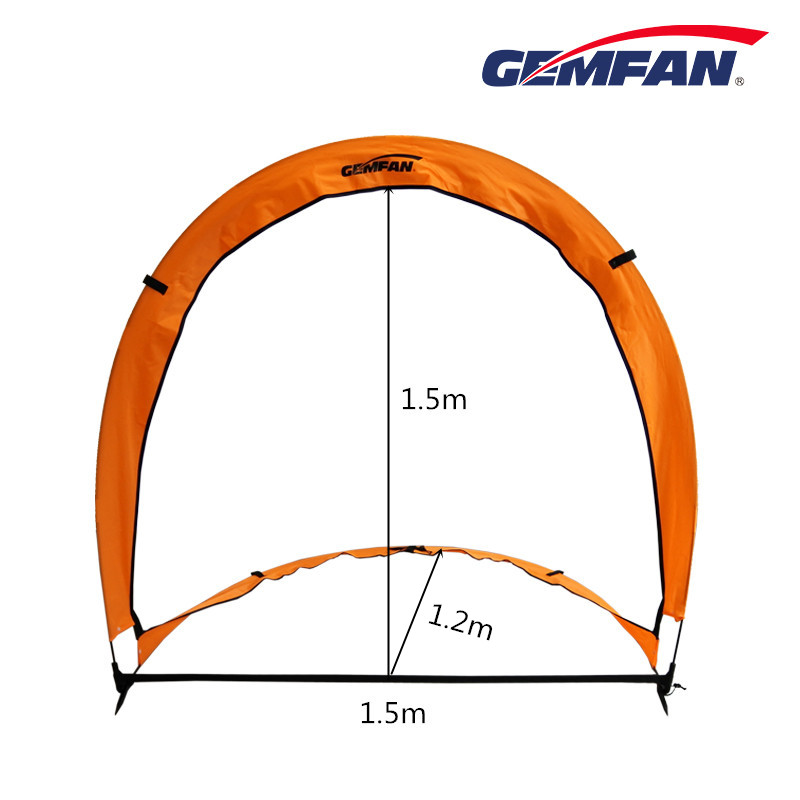 Drone Racing Flag - Gemfan Tiang Fiberglass yang Dapat Dilipat