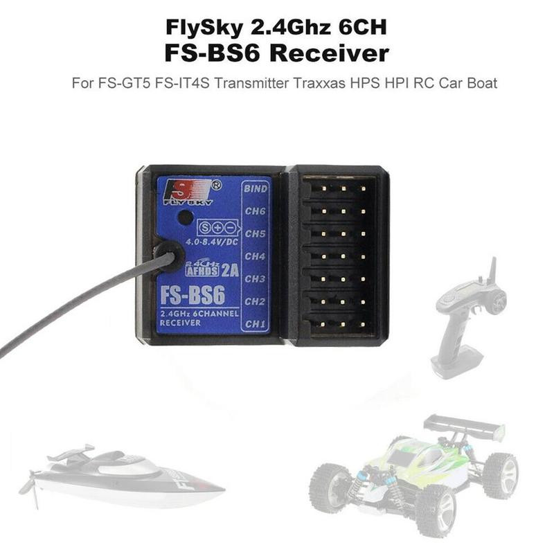 Drone Racing Receiver - Flysky penerima FS-BS6, 2.4Ghz 6CH AFHDS