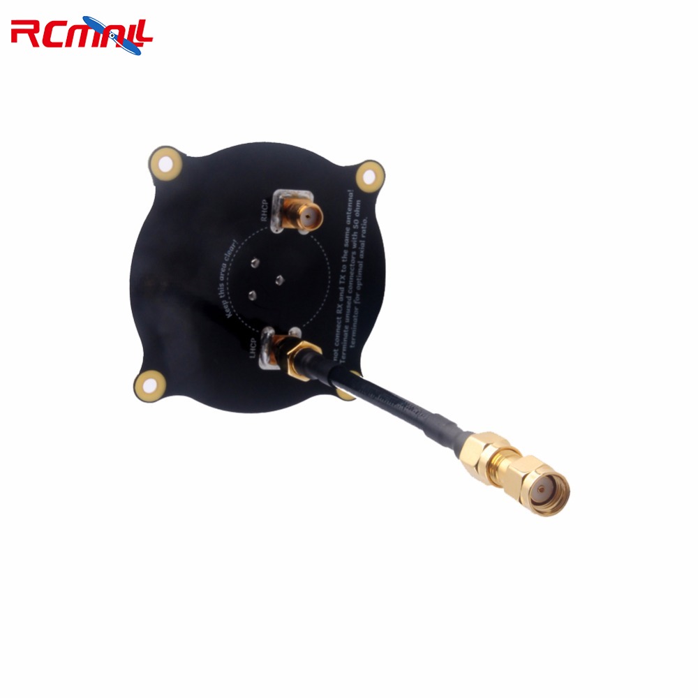 Drone Racing Antenna - Antena Patch Triple Feed 5.8GHz 9.4dBi