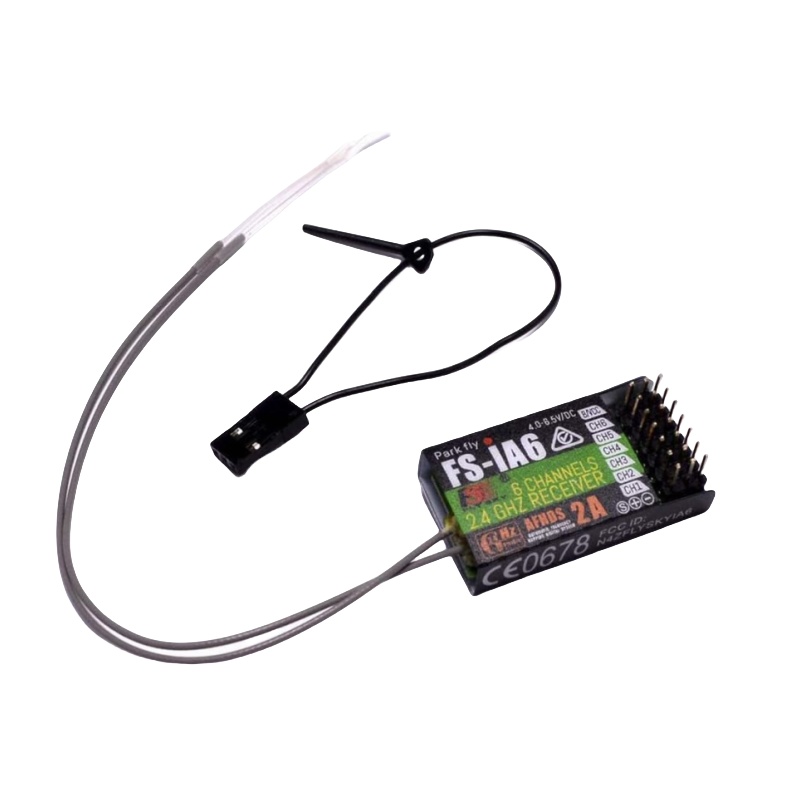 Flysky FS-IA6 Receiver 6CH Dua - Drone Racing Receiver ulasan dan harga