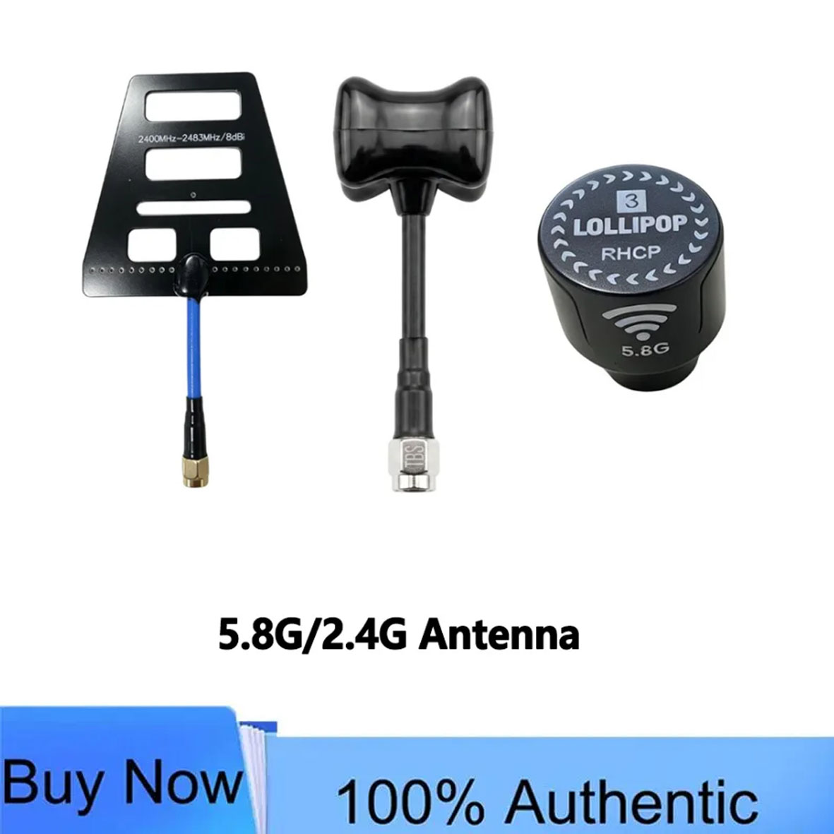 Antena Pendek 5.8G Lollipop LH - Drone Racing Goggles ulasan dan harga