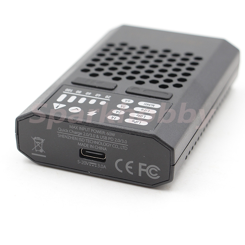 ISDT PD60S 60W 6A Pengisi Daya - Drone Racing Charger ulasan dan harga