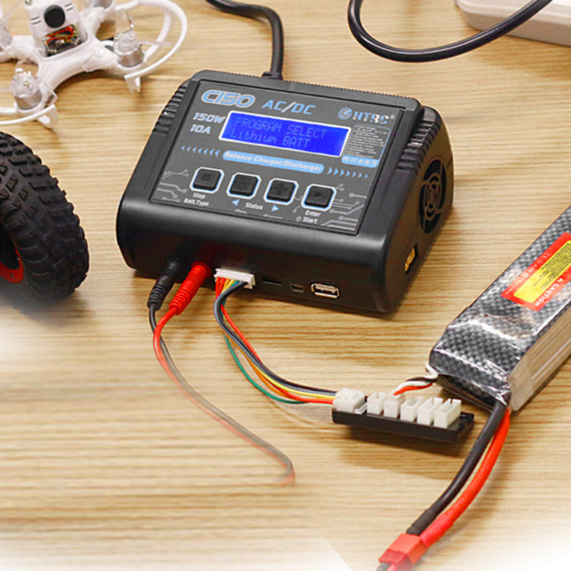 HTRC C150 150W 10A Pengisi Day - Drone Racing Charger ulasan dan harga