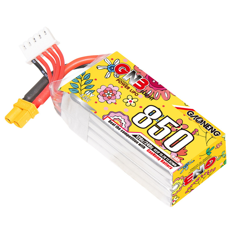 Baterai Lipo GNB 4S 15.2V 850m - Drone Racing Charger ulasan dan harga
