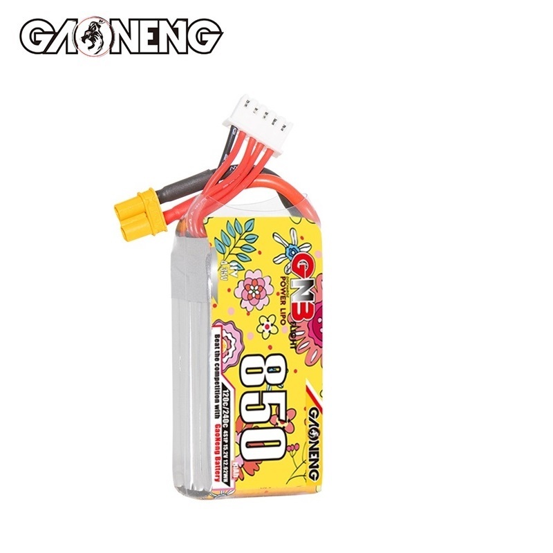 Baterai Lipo GNB 4S 15.2V 850m - Drone Racing Charger ulasan dan harga