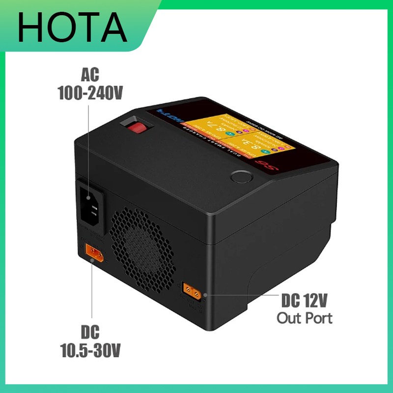 SkyCityFPV HOTA S6 AC 400W 15A - Drone Racing Charger ulasan dan harga