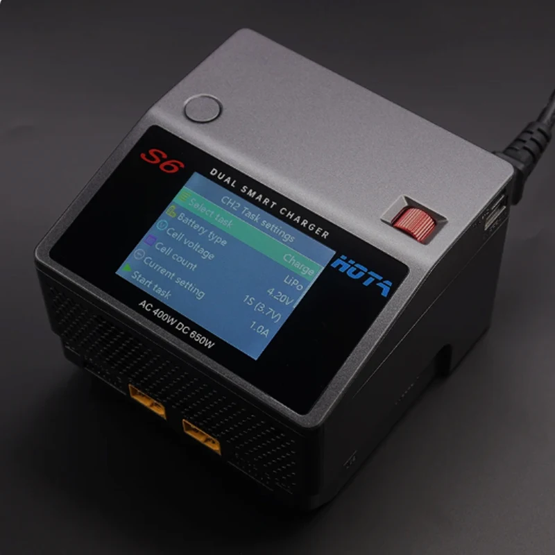 SkyCityFPV HOTA S6 AC 400W 15A - Drone Racing Charger ulasan dan harga