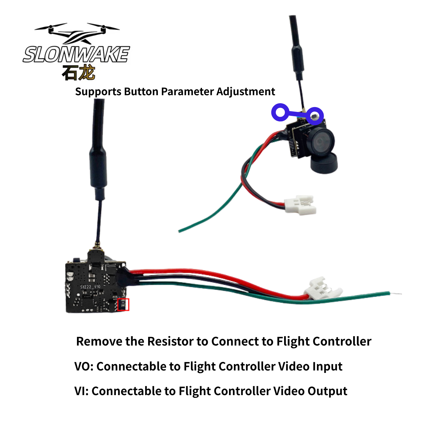 SLONWAKE Kamera Transmisi Vide - Drone Racing Camera ulasan dan harga