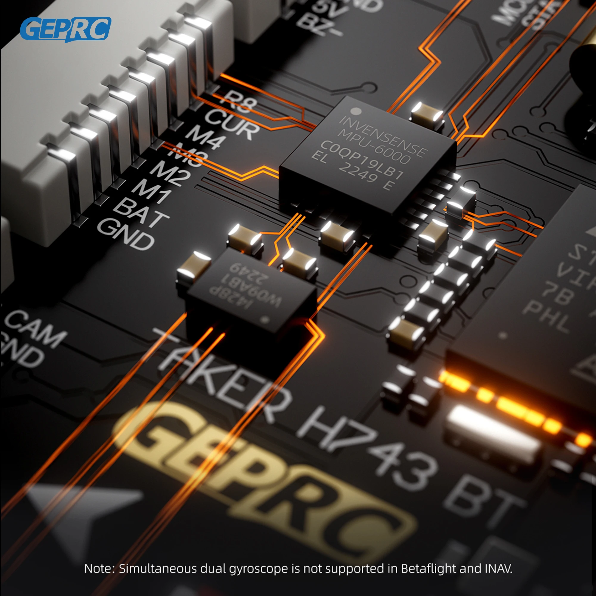 GEPRC TAKER H743 BT 32Bit 65A  - Drone Racing Esc ulasan dan harga