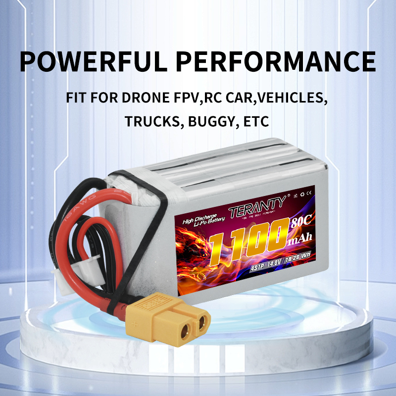 TERANTY 4S 1100MAh 80C/160C Ba - Drone Racing Battery ulasan dan harga