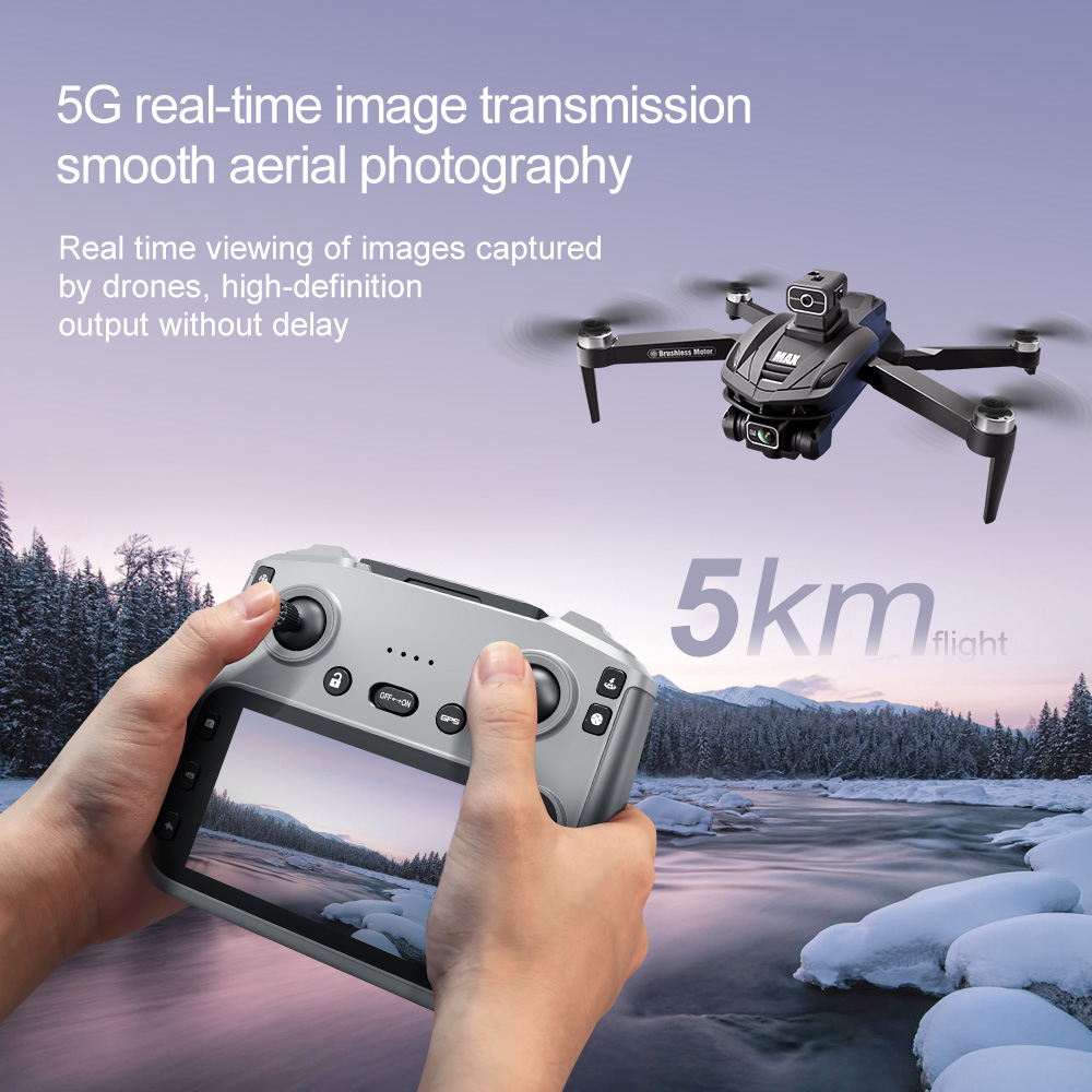 V168 PRO Max GPS Drone 8K Prof - Drone Racing Camera ulasan dan harga