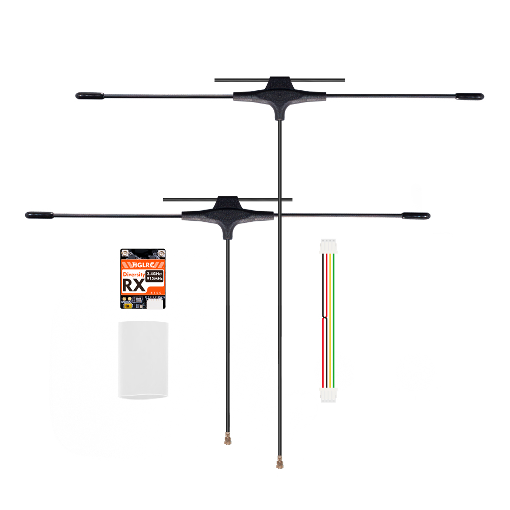 Penerima ELRS Dual-band True D - Drone Racing Receiver ulasan dan harga