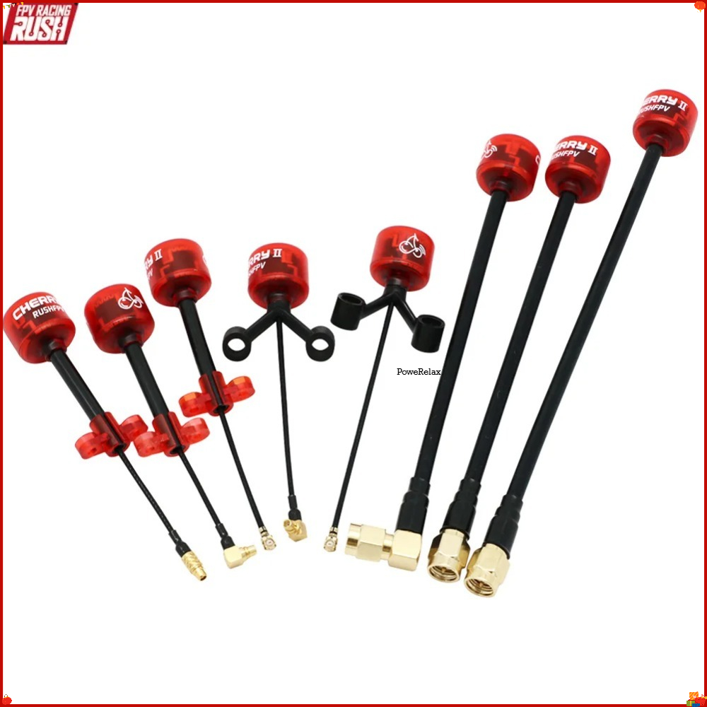 Antena FPV RUSHFPV Cherry/Ante - Drone Racing Receiver ulasan dan harga