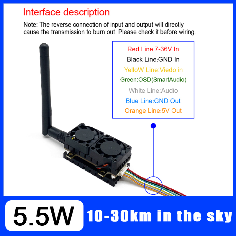 Pemancar Video Jarak Jauh 5.8G - Drone Racing Transmitter ulasan dan harga