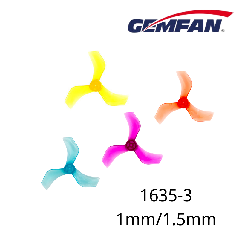 Gemfan 1635 40mm 3-Blade Prope - Drone Racing Propeller ulasan dan harga