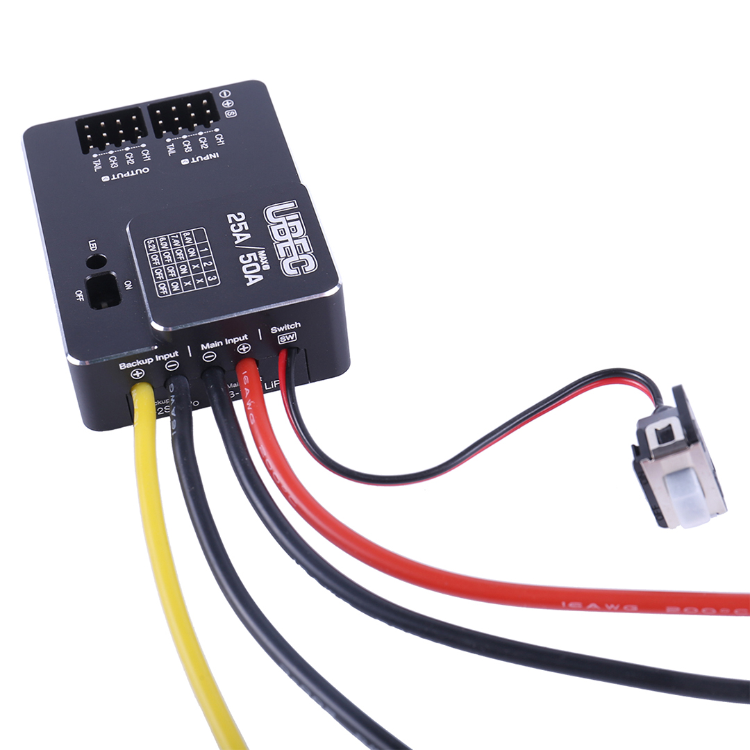 Hobbywing UBEC 25A HV 3-18S Mo - Drone Racing Esc ulasan dan harga