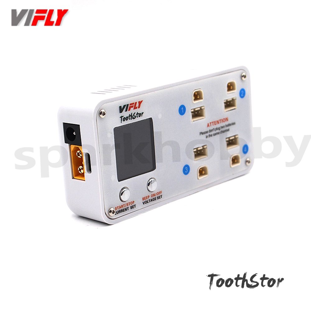 Pengisi Daya VIFLY ToothStor 4 - Drone Racing Charger ulasan dan harga
